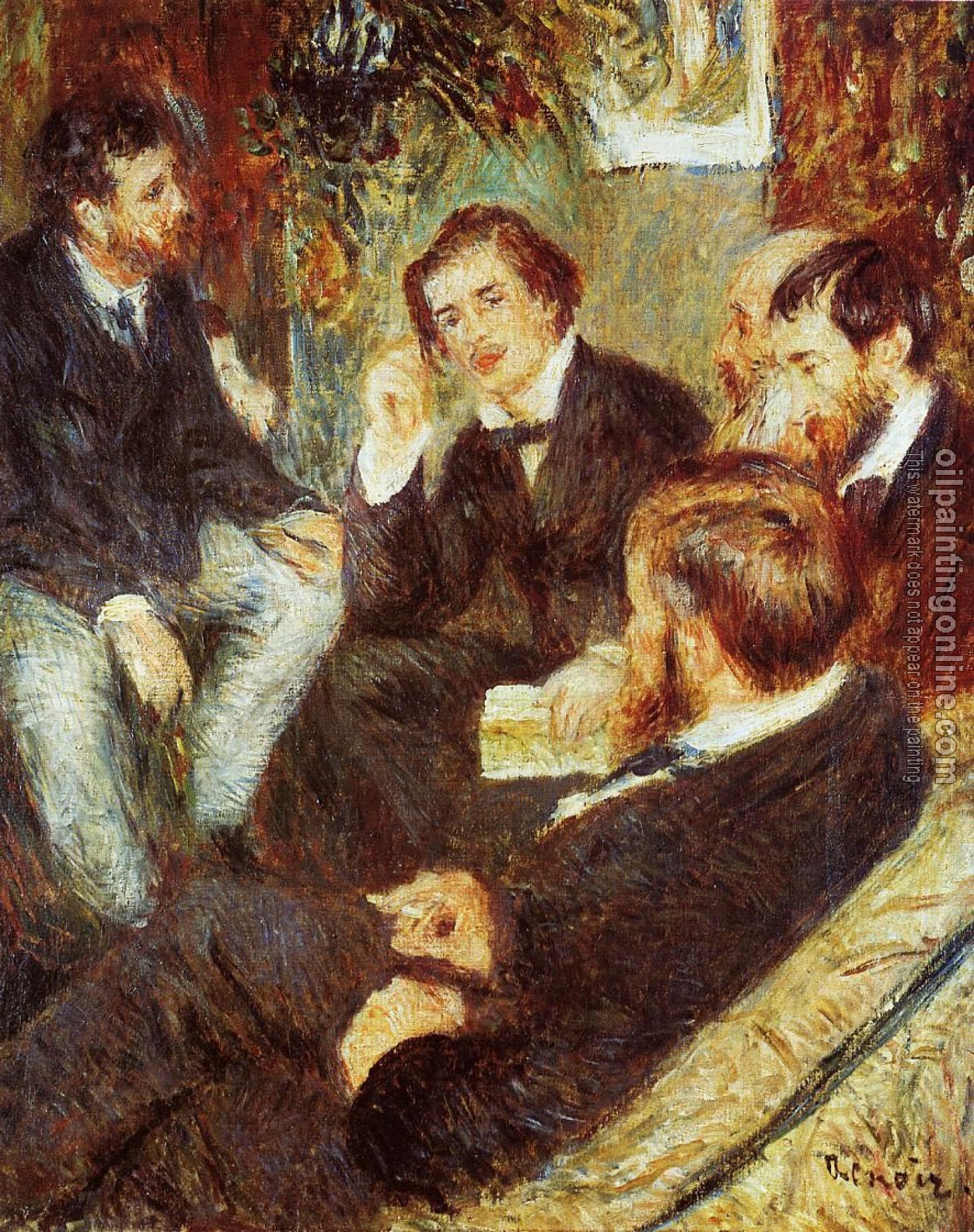Renoir, Pierre Auguste - The Artist's Studio, Rue Saint-Georges